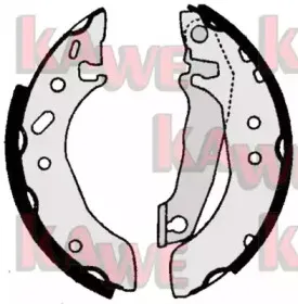 Комплект тормозных колодок KAWE купить