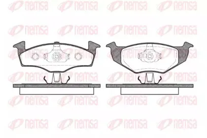 Комплект тормозных колодок, дисковый тормоз KAWE купить