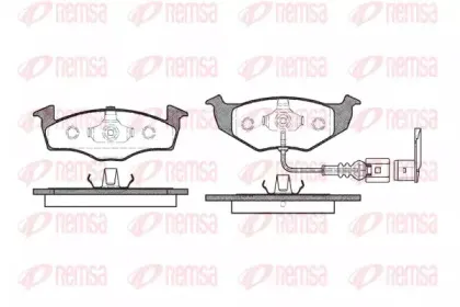 Комплект тормозных колодок, дисковый тормоз KAWE купить