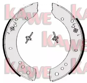 Комплект тормозных колодок KAWE купить