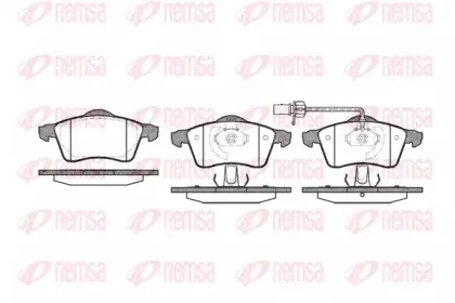 Комплект тормозных колодок, дисковый тормоз KAWE купить