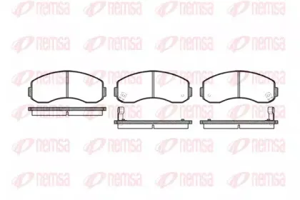 Комплект тормозных колодок, дисковый тормоз KAWE купить