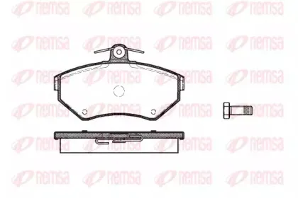 Комплект тормозных колодок, дисковый тормоз KAWE купить