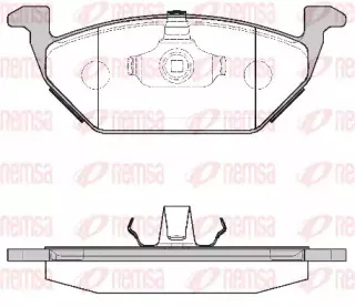 Комплект тормозных колодок, дисковый тормоз KAWE купить