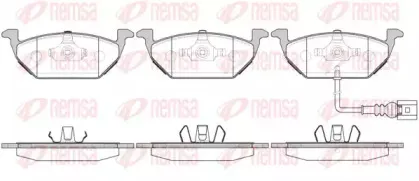 Комплект тормозных колодок, дисковый тормоз KAWE купить