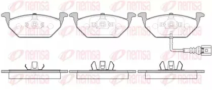 Комплект тормозных колодок, дисковый тормоз KAWE купить