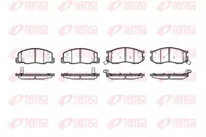 Комплект тормозных колодок, дисковый тормоз KAWE купить