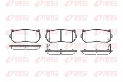Комплект тормозных колодок, дисковый тормоз KAWE купить
