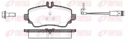 Комплект тормозных колодок, дисковый тормоз KAWE купить