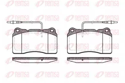 Комплект тормозных колодок, дисковый тормоз KAWE купить