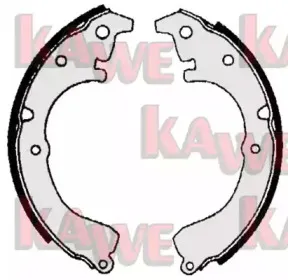 Комплект тормозных колодок KAWE купить