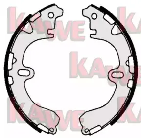 Комплект тормозных колодок KAWE купить
