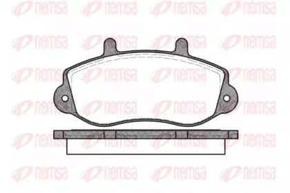 Комплект тормозных колодок, дисковый тормоз KAWE купить