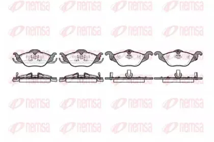 Комплект тормозных колодок, дисковый тормоз KAWE купить