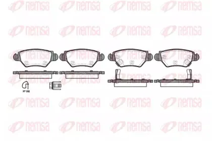 Комплект тормозных колодок, дисковый тормоз KAWE купить