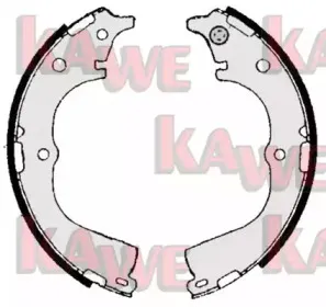 Комплект тормозных колодок KAWE купить