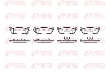 Комплект тормозных колодок, дисковый тормоз KAWE купить