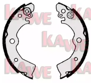 Комплект тормозных колодок KAWE купить