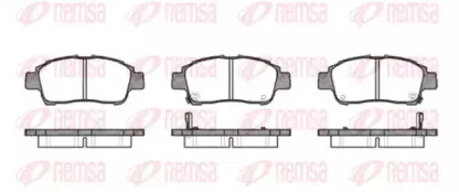 Комплект тормозных колодок, дисковый тормоз KAWE купить