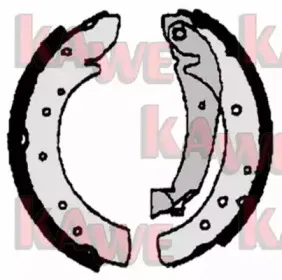 Комплект тормозных колодок KAWE купить