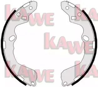 Комплект тормозных колодок KAWE купить