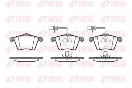 Комплект тормозных колодок, дисковый тормоз KAWE купить