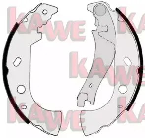 Комплект тормозных колодок KAWE купить