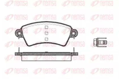 Комплект тормозных колодок, дисковый тормоз KAWE купить