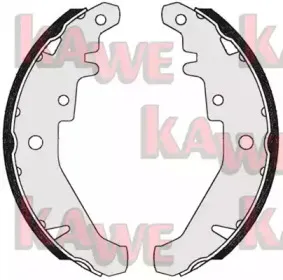 Комплект тормозных колодок KAWE купить