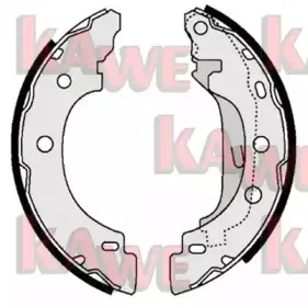 Комплект тормозных колодок KAWE купить