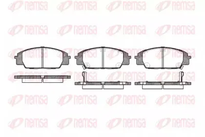 Комплект тормозных колодок, дисковый тормоз KAWE купить