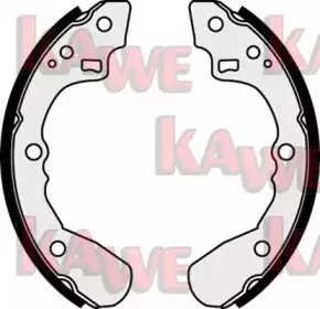 Комплект тормозных колодок KAWE купить