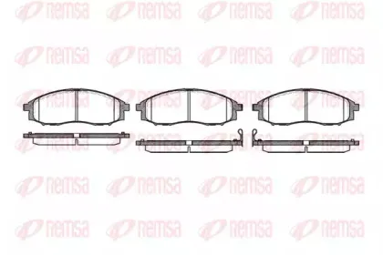 Комплект тормозных колодок, дисковый тормоз KAWE купить