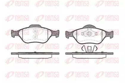 Комплект тормозных колодок, дисковый тормоз KAWE купить