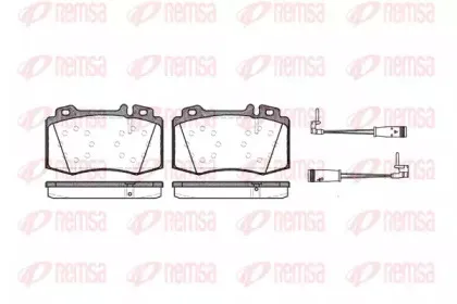 Комплект тормозных колодок, дисковый тормоз KAWE купить
