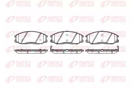 Комплект тормозных колодок, дисковый тормоз KAWE купить