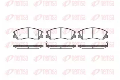 Комплект тормозных колодок, дисковый тормоз KAWE купить