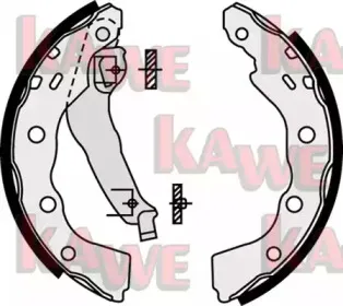 Комплект тормозных колодок KAWE купить