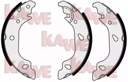 Комплект тормозных колодок KAWE купить