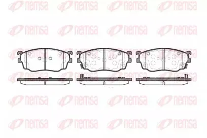 Комплект тормозных колодок, дисковый тормоз KAWE купить