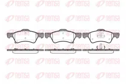 Комплект тормозных колодок, дисковый тормоз KAWE купить