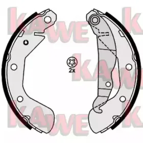 Комплект тормозных колодок KAWE купить