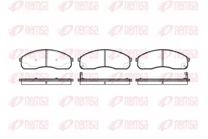 Комплект тормозных колодок, дисковый тормоз KAWE купить