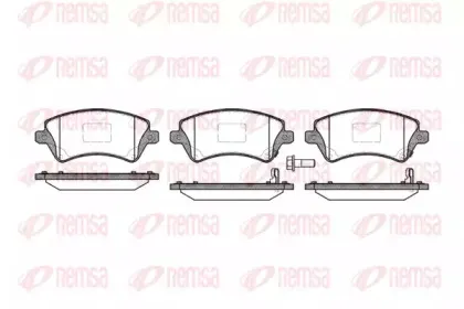 Комплект тормозных колодок, дисковый тормоз KAWE купить