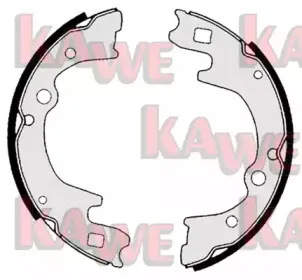 Комплект тормозных колодок KAWE купить
