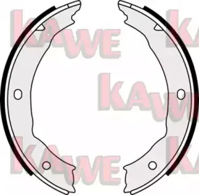 Комплект тормозных колодок, стояночная тормозная система KAWE купить