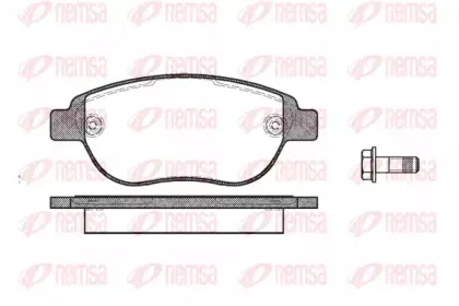 Комплект тормозных колодок, дисковый тормоз KAWE купить