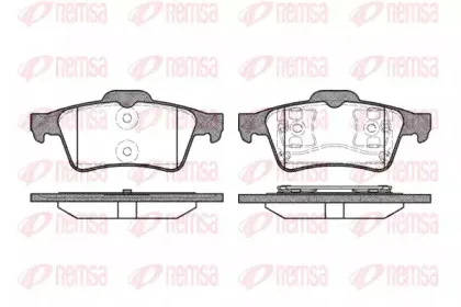Комплект тормозных колодок, дисковый тормоз KAWE купить
