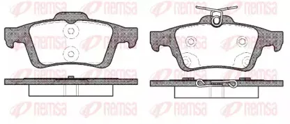 Комплект тормозных колодок, дисковый тормоз KAWE купить
