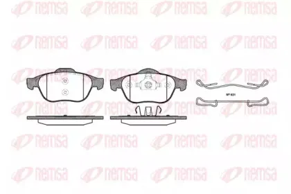 Комплект тормозных колодок, дисковый тормоз KAWE купить